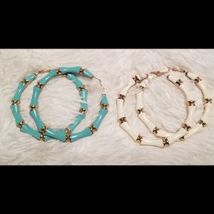 Hoop Earrings (2 pair)